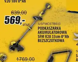 Unimet Stanley Podkaszarka akumulatorowa oferta