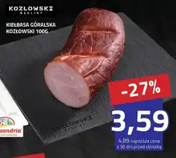 Hildebrandt Kiełbasa Góralska Kozłowski oferta