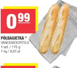 EuroSPAR Półbagietka Vandemoortele oferta