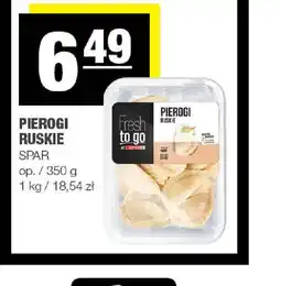 EuroSPAR Pierogi ruskie Fresh to go oferta