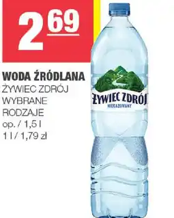EuroSPAR Woda źródlana Zywiec Zdrój oferta