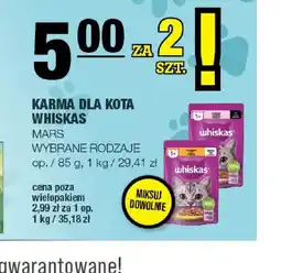 EuroSPAR Whiskas karma dla kota oferta