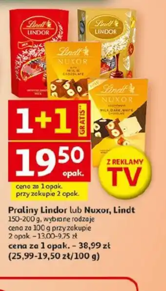 Lindt Praliny Lindor lub Nuxor