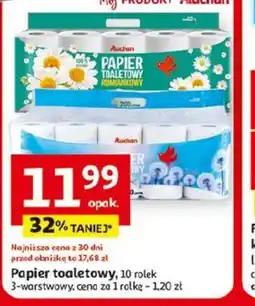 Auchan Auchan Papier toaletowy oferta
