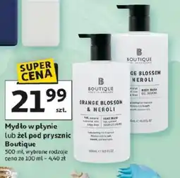 Auchan Mydło w płynie / żel pod prysznic Boutique oferta