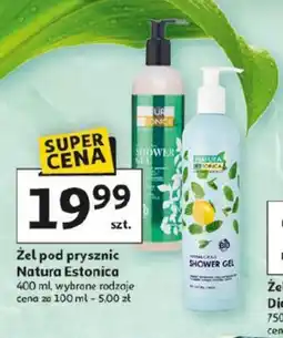 Auchan Zel pod prysznic Natura Estonica oferta