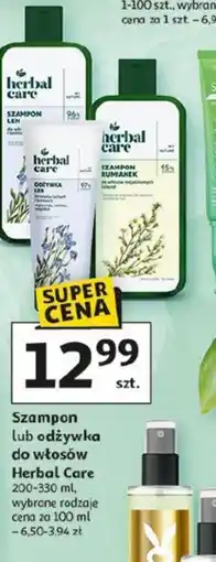 Auchan Szampon lub odżywka Herbal Care oferta