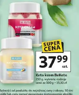 Auchan Keto krem BeKeto oferta