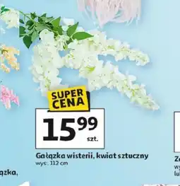 Auchan Gałązka wisterii, kwiat sztuczny oferta