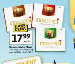 Auchan Bombonierka Merci oferta