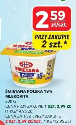 Top Market Śmietana polska 18% oferta