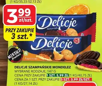 Ciastka szampańskie Mondelez różne rodzaje