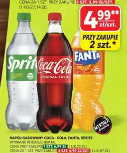 Top Market Napój gazowany Coca-Cola, Fanta, Sprite różne rodzaje oferta
