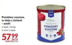 Makro Pomidory suszone w oleju z ziołami - paski oferta