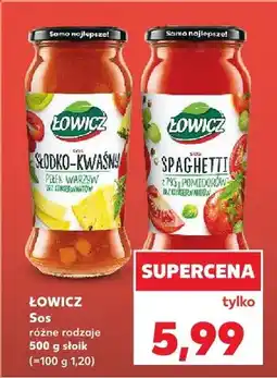 Kaufland Sos różne rodzaje 500 g słoik oferta