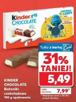 Kaufland Batoniki czekoladowe oferta