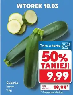 Kaufland Cukinia luzem oferta