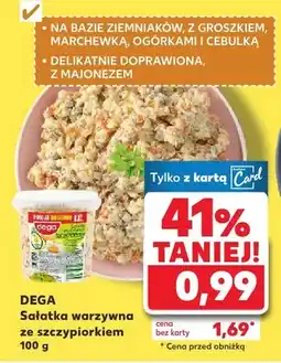 Kaufland Sałatka warzywna ze szczypiórkiem oferta