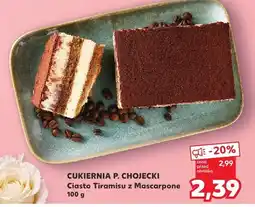Kaufland Ciasto Tiramisu z Mascarpone oferta