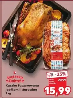 Kaufland Kaczka faszerowana jabłkami i żurawiną oferta