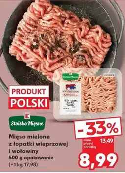 Kaufland Mięso mielone z łopatki wieprzowej i wołowiny oferta