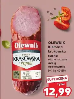Kaufland Kiełbasa krakowska sucha różne rodzaje oferta