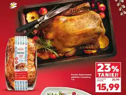 Kaufland Kaczka faszerowana jabłkami i żurawiną oferta