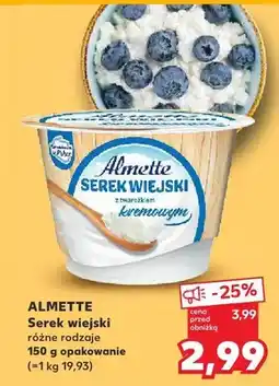 Kaufland Serek wiejski różne rodzaje oferta