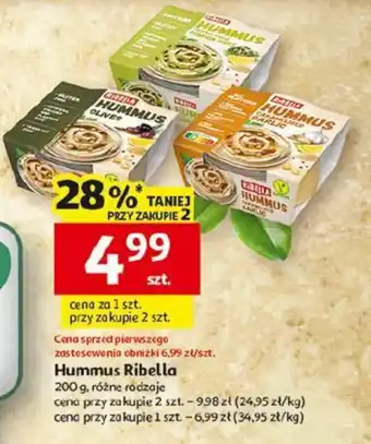Auchan Hummus Ribella oferta