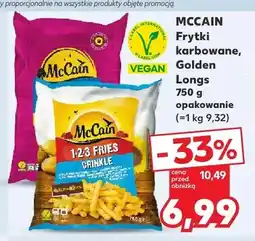 Kaufland Frytki ziemniaczane, Golden Longs, VEGAN oferta