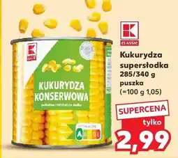 Kaufland Kukurydza konserwowa oferta