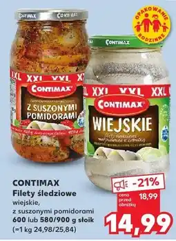 Kaufland Filety śledziowe wiejskie, z suszonymi pomidorami oferta