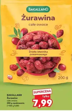 Kaufland Żurawina całe owoce oferta
