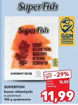 Kaufland Łosoś atlantycki wędzony w dymie dębowym w plastrach oferta