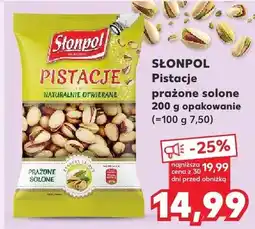 Kaufland Pistacje prażone solone oferta