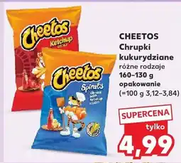 Kaufland Chrupki kukurydziane różne rodzaje oferta