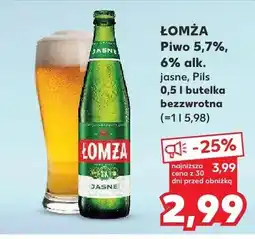 Kaufland Piwo jasne, Pils bezalkoholowe oferta