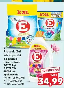 Kaufland Proszek, żel lub kapsułki do prania różne rodzaje oferta