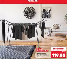 Kaufland Suszarka na pranie z 2 uchwytami na bieliznę, z antypoślizgowymi nóżkami, odporna na rdzewienie oferta