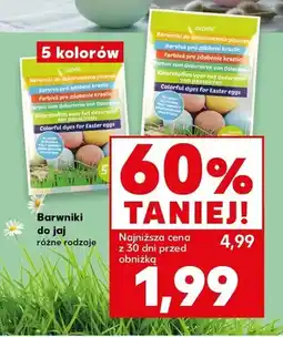 Kaufland Barwniki do jaj, różne rodzaje oferta