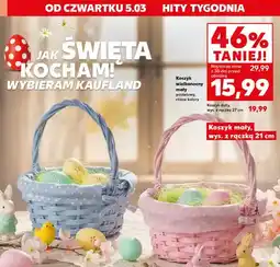 Kaufland Koszyk duży, wys. z rączką 27cm oferta