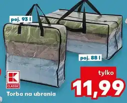 Kaufland Torba na ubrania oferta