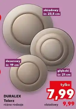 Kaufland Talerz różne rodzaje deserowy śr. 19 cm oferta