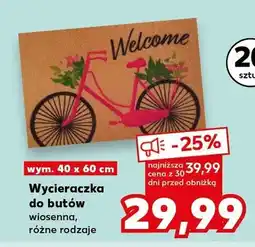Kaufland Wycieraczka do butów 40x60 cm, różne rodzaje oferta