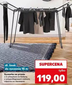 Kaufland Suszarka na pranie z 2 uchwytami na bieliznę oferta
