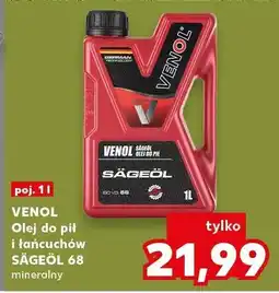 Kaufland Olej do pił i łańcuchów SÄGEÖL 68 mineralny oferta