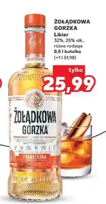 Kaufland Likier żołądkowa gorzka 32%, 25% alk. różne rodzaje oferta