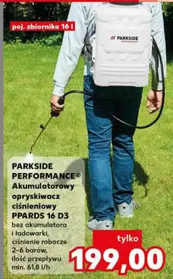Kaufland Akumulatorowy opryskiwacz ciśnieniowy PPARDS 16 D3 oferta