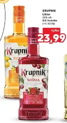 Kaufland Likier wiśnia oferta