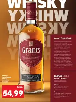 Kaufland Whisky Triple Wood oferta